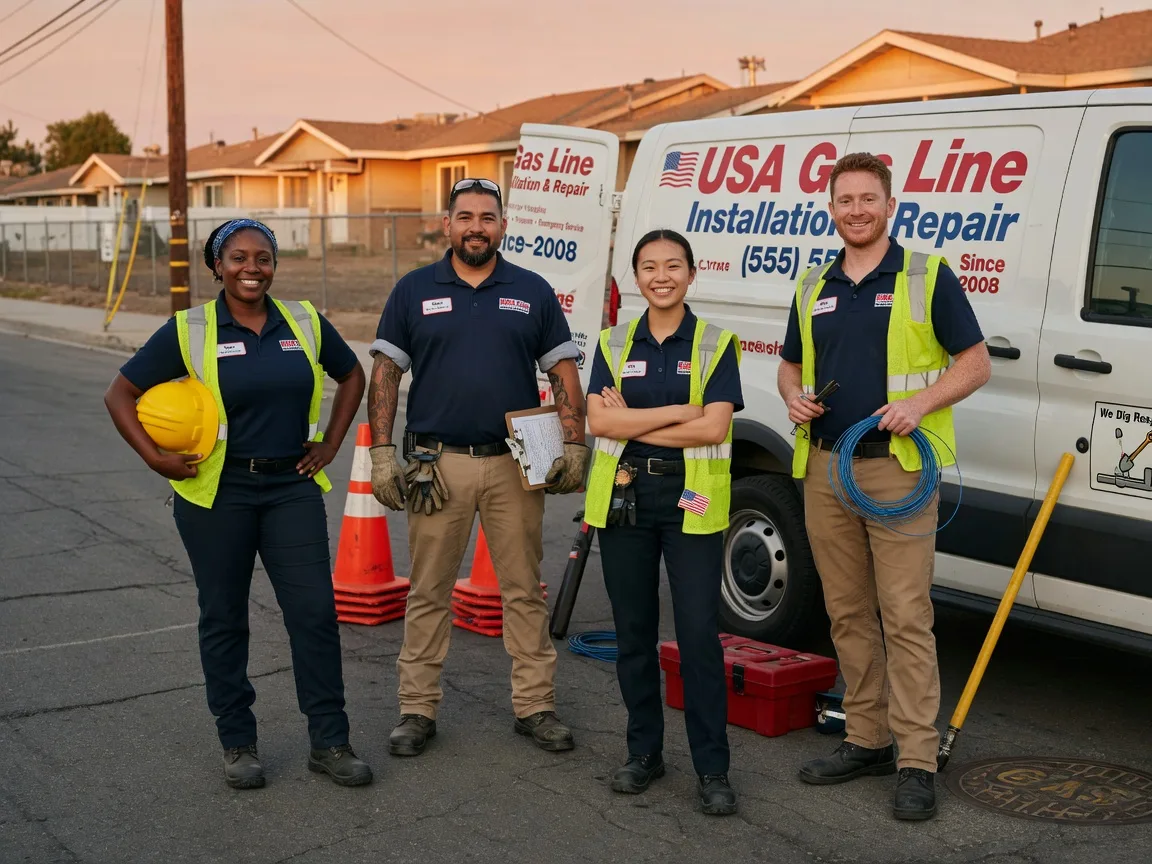 Gas Line Installation company in Burneyville, OK